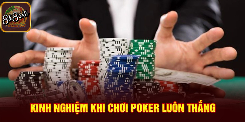 Tìm hiểu chung về trò chơi Poker tại 8b8